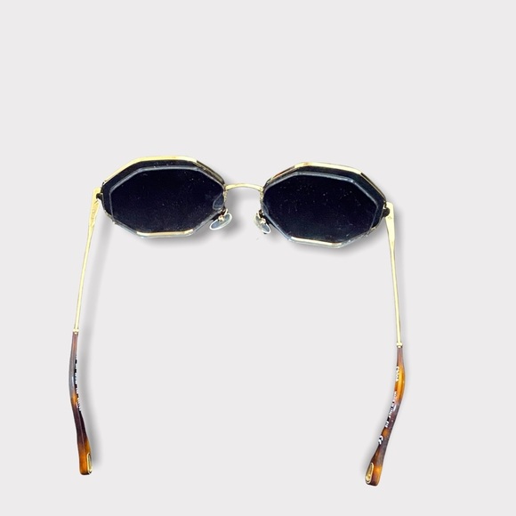 CHLOE  Oversized octagonal wire  poppy petite sunglasses main image 6